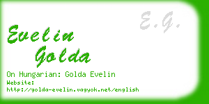 evelin golda business card